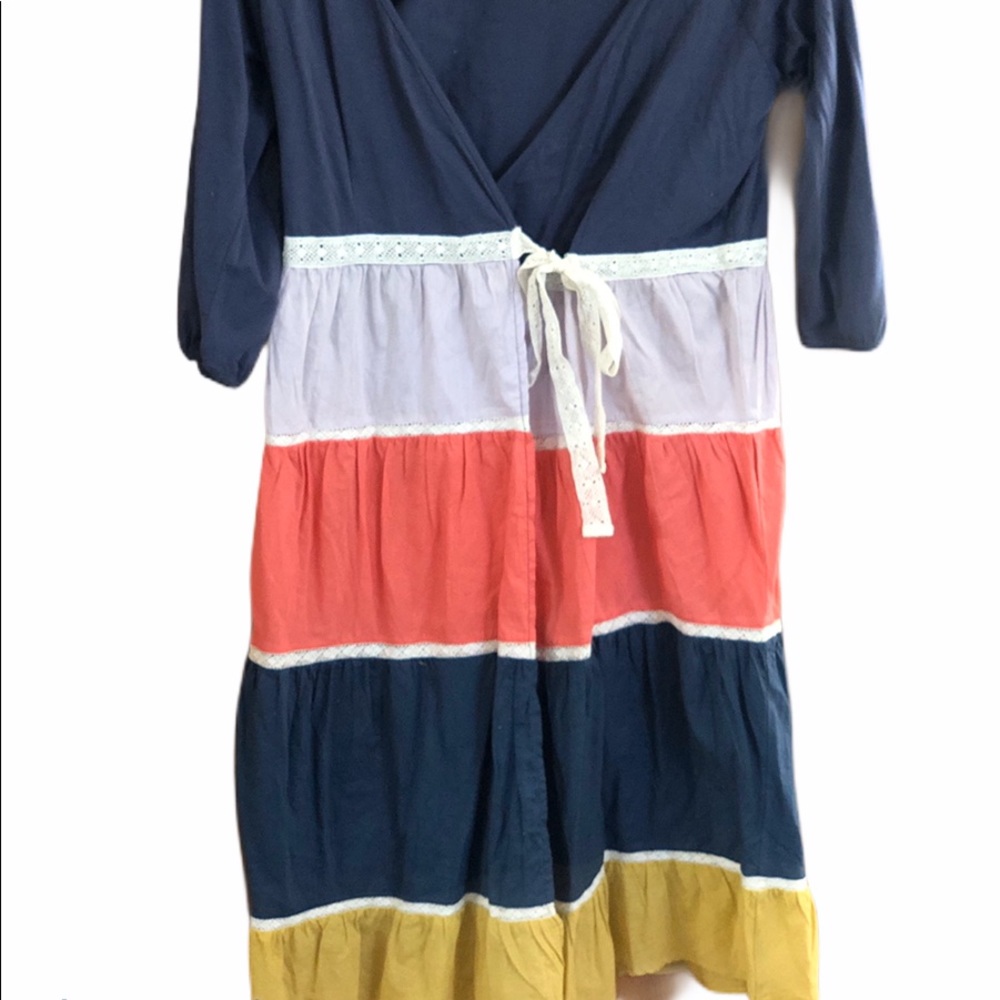 Lilka for Anthropology side wrap dress sz.sm